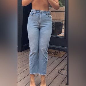 Curve Love ultra high rise ankle straight